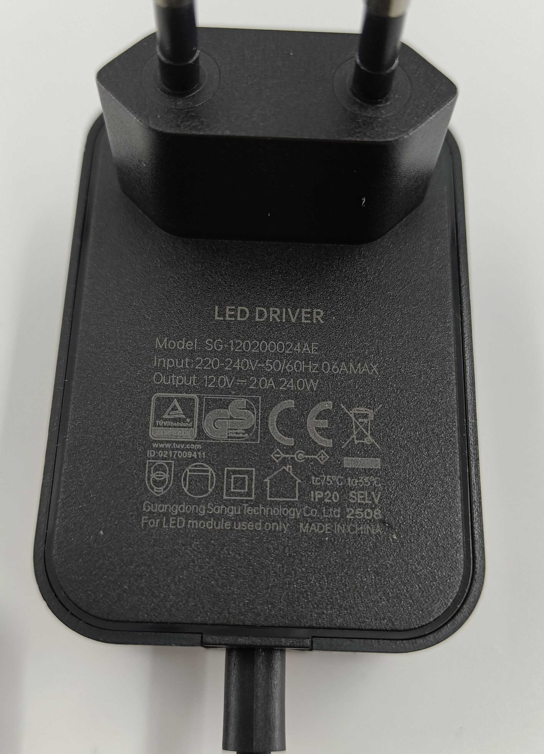 Блок питания 12V/2A - 5.5*2.5mm - изображение 2