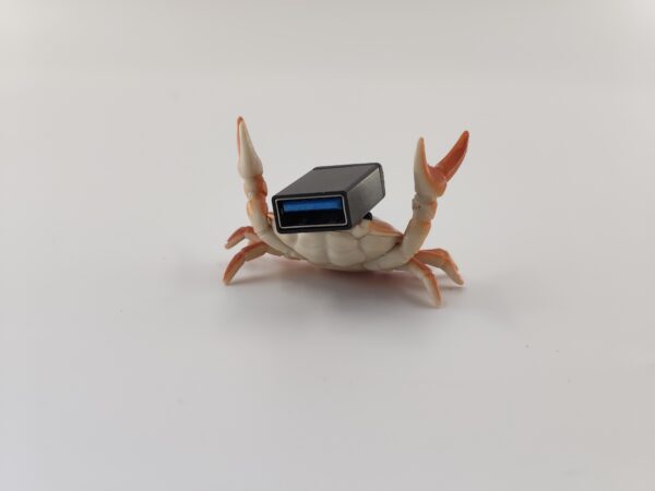 Переходник USB Type-A (мама) - Type-C (папа), OTG
